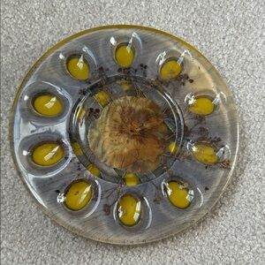 Vintage Lucite Deviled Egg Tray by design gifts international